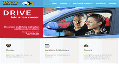 Desktop Screenshot of myersdrivingschool.com